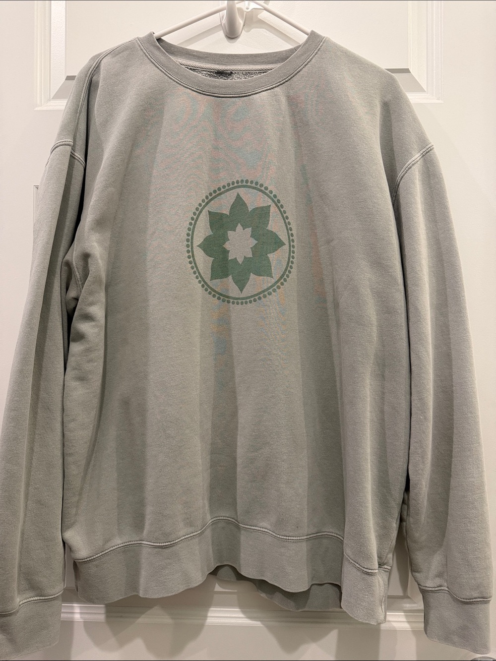 Club Pilate’s Crewneck Sweatshirt with Center CP Medallion Logo